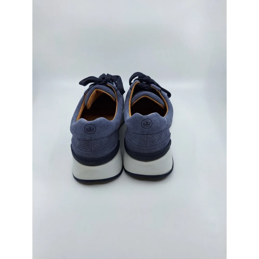 Peter Millar Wayfare Runner MF24XF80 Mens 10 Navy Suede Athletic Shoes - Picture 5 of 5